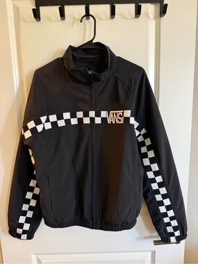 Vans Black Logo Track Jacket